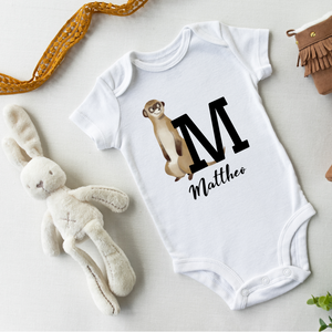 Personalisierter Babybody – aus 100 % Baumwolle – Perfektes Geschenk