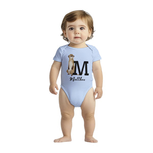 Personalisierter Babybody – aus 100 % Baumwolle – Perfektes Geschenk