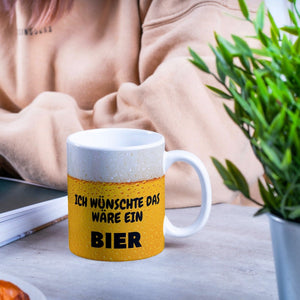 Tasse für Bierliebhaber, Biergenießer mit Bier Motiv | Kaffeetasse | Geschenkidee | Individuell bedruckt - GlamourDesign