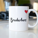 Lade das Bild in den Galerie-Viewer, Tasse für Geschwister, Geschenk für Bruder | Kaffeetasse Namenstasse | Geschenkidee | Individuell bedruckt - GlamourDesign
