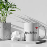 Lade das Bild in den Galerie-Viewer, Tasse für Geschwister, Geschenk für Bruder | Kaffeetasse Namenstasse | Geschenkidee | Individuell bedruckt - GlamourDesign

