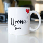 Lade das Bild in den Galerie-Viewer, Personalisierte Tasse für Großeltern, Geschenk für Uroma | Kaffeetasse Namenstasse | Geschenkidee | Individuell bedruckt - GlamourDesign
