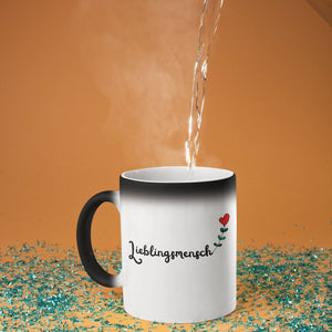 Personalisierte Zaubertasse für deinen Lieblingsmensch, Freund, Freundin | Namenstasse Kaffeetasse | Geschenkidee | Individuell bedruckt