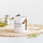 Lade das Bild in den Galerie-Viewer, Personalisierte Tasse mit coolem Giraffen Motiv | Kaffeetasse Namenstasse Kindertasse | Geschenkidee | Individuell bedruckt - GlamourDesign
