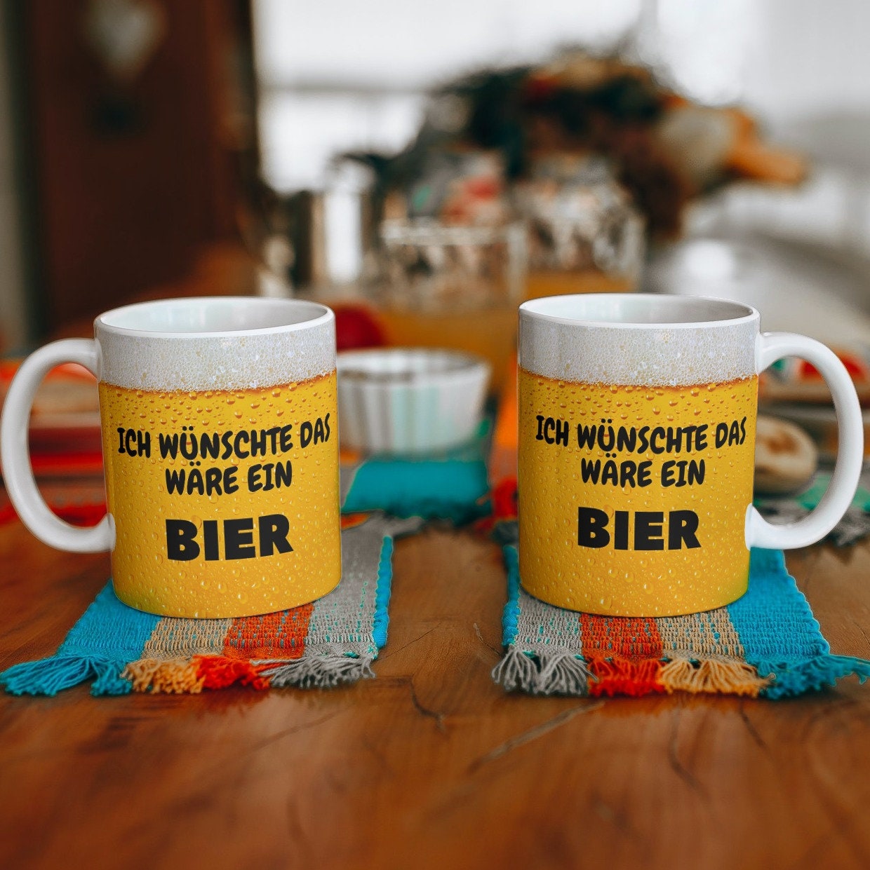 Tasse für Bierliebhaber, Biergenießer mit Bier Motiv | Kaffeetasse | Geschenkidee | Individuell bedruckt - GlamourDesign