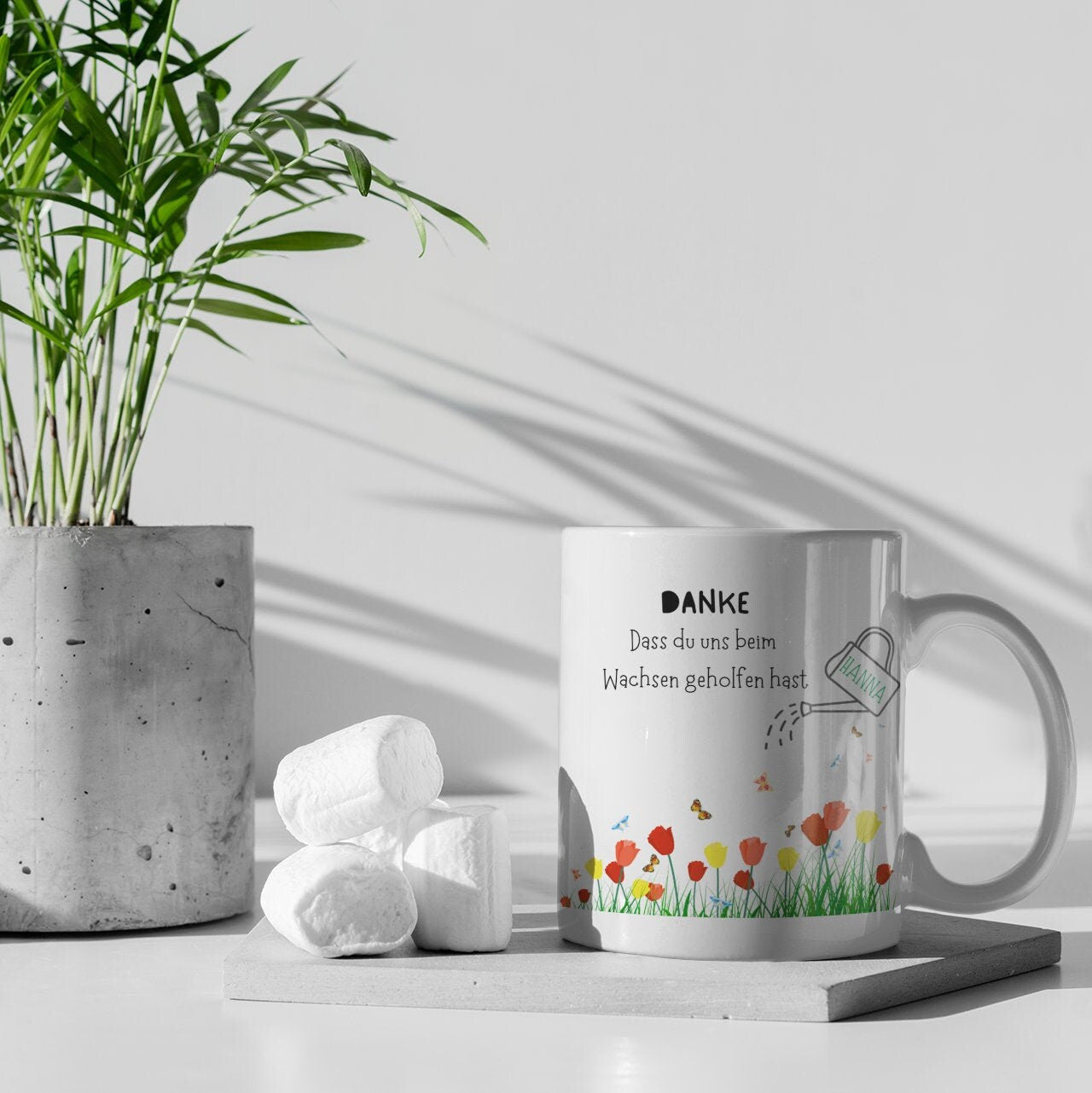 Personalisierte Tasse für Erzieher, Pädagogen, Kindergärtner | Kaffeetasse Namenstasse | Geschenkidee | Individuell bedruckt - GlamourDesign