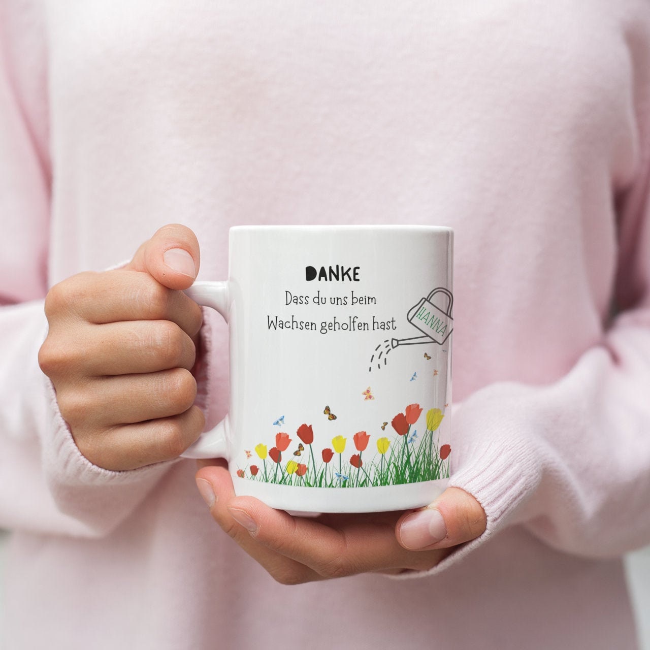 Personalisierte Tasse für Erzieher, Pädagogen, Kindergärtner | Kaffeetasse Namenstasse | Geschenkidee | Individuell bedruckt - GlamourDesign