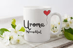 Lade das Bild in den Galerie-Viewer, Personalisierte Tasse für Großeltern, Geschenk für Uroma | Kaffeetasse Namenstasse | Geschenkidee | Individuell bedruckt - GlamourDesign
