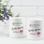 Lade das Bild in den Galerie-Viewer, Personalisiert Tasse für Erzieher| Abschied | Dankeschön| Namenstasse | Kleine Menschen brauchen... - GlamourDesign
