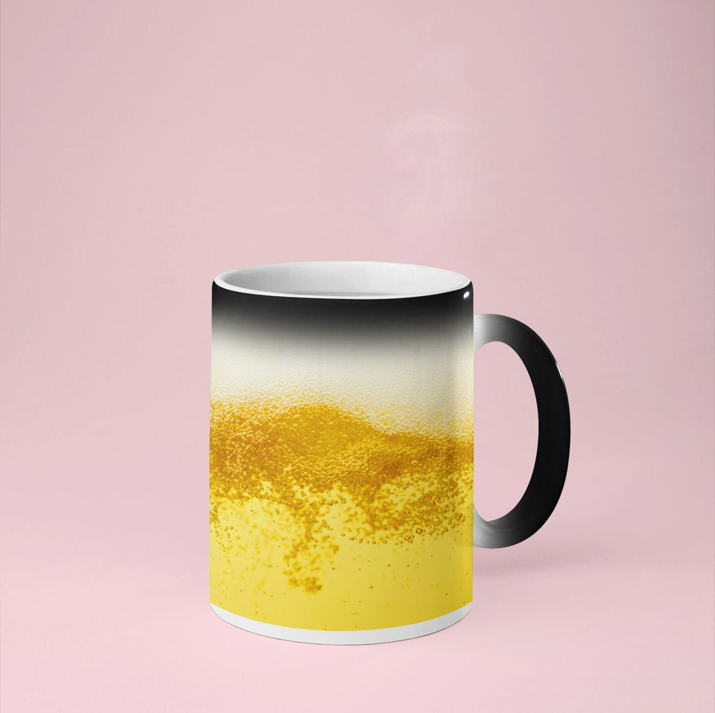 Zaubertasse Farbwechseltasse Biertasse für Bierliebhaber | Kaffeetasse | Geschenkidee | Individuell bedruckt