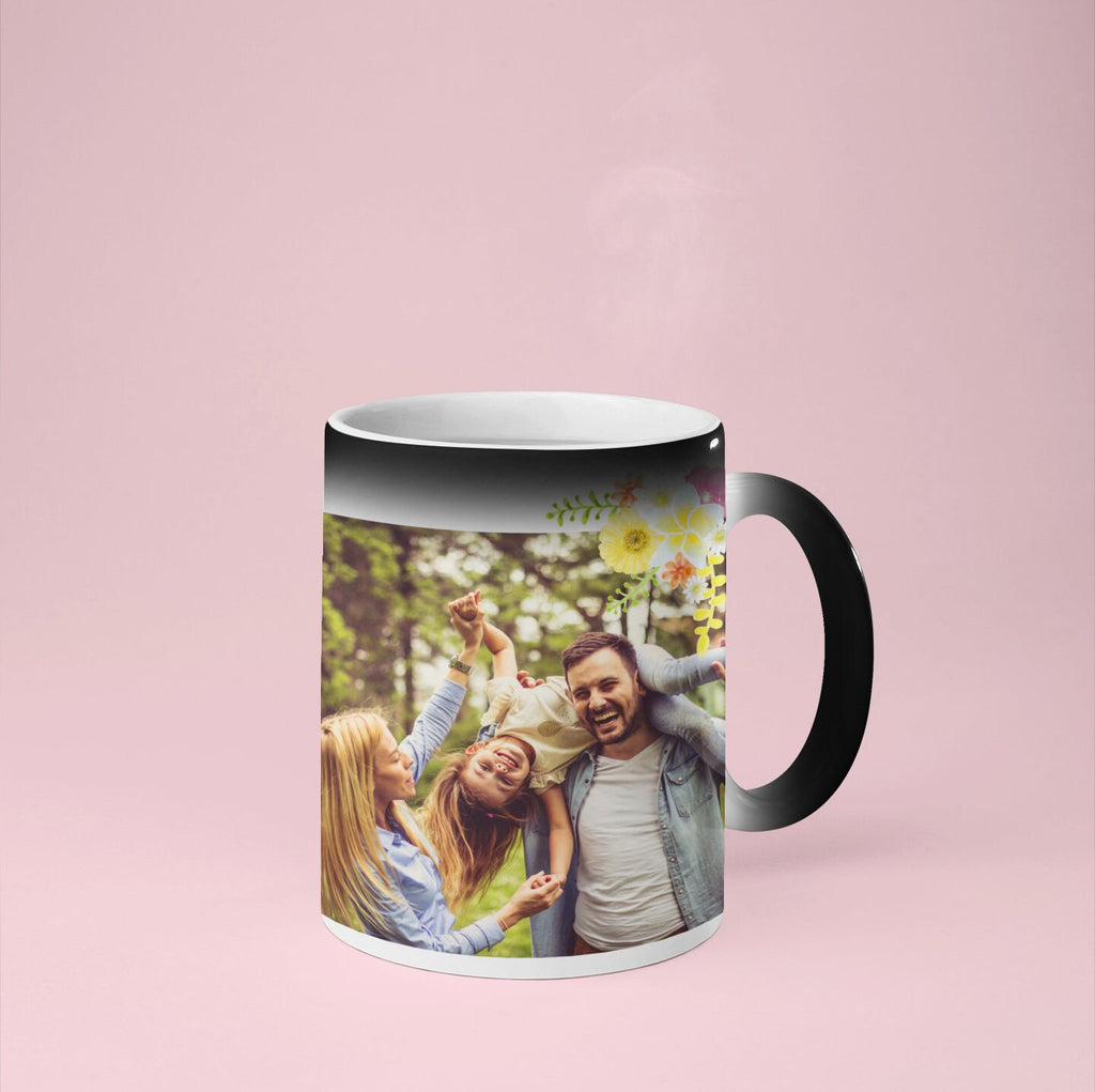 Personalisierte Zaubertasse für deinen Lieblingsmensch, Familie mit eigenem Bild |Fototasse Kaffeetasse |Geschenkidee |Individuell bedruckt