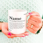 Lade das Bild in den Galerie-Viewer, Personalisierte Tasse für den besten Arbeitskollegen mit Definition | Kaffeetasse Namenstasse | Geschenkidee | Individuell bedruckt - GlamourDesign
