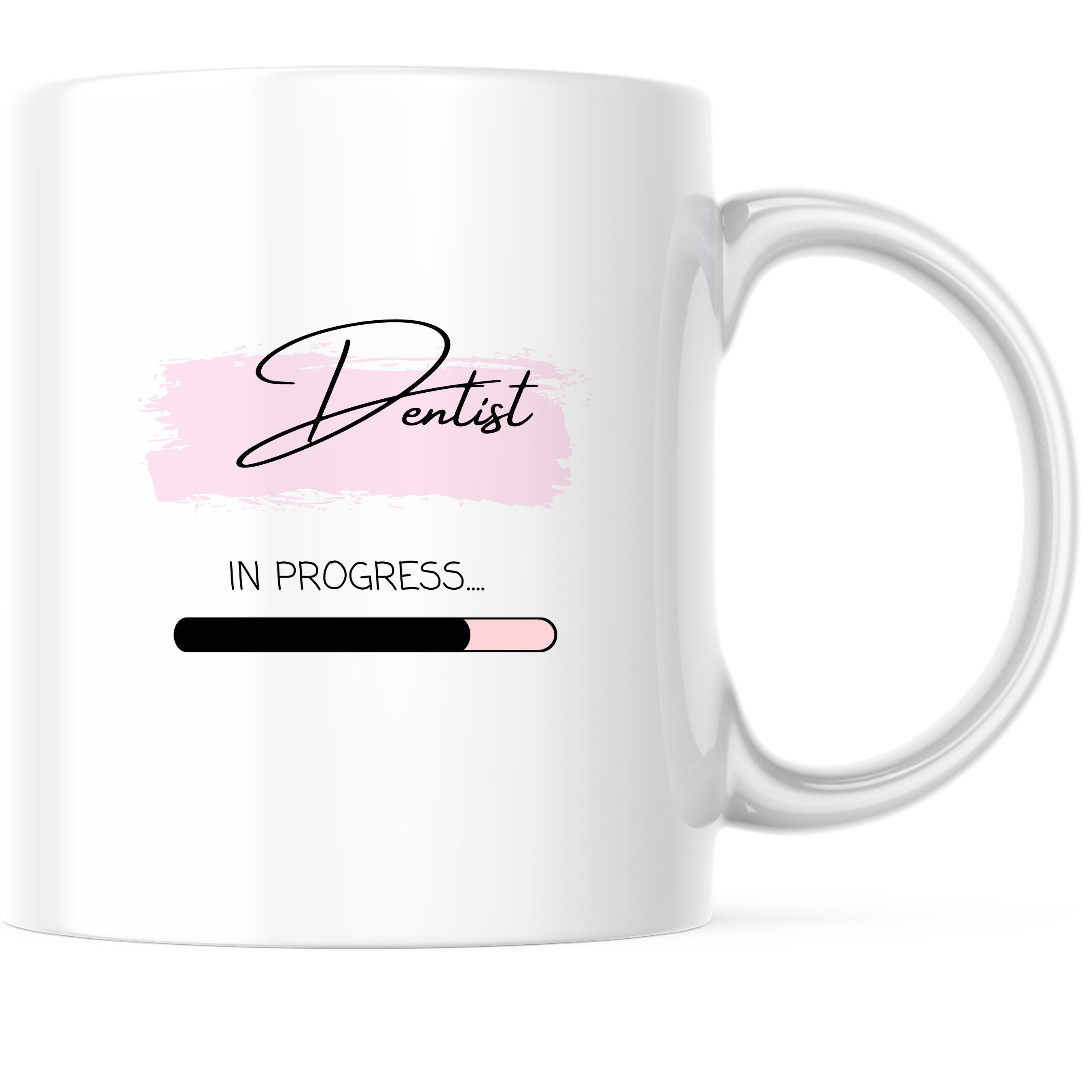 Tasse für werdende Zahnärzte| personalisierbar mit Wunschnamen - GlamourDesign