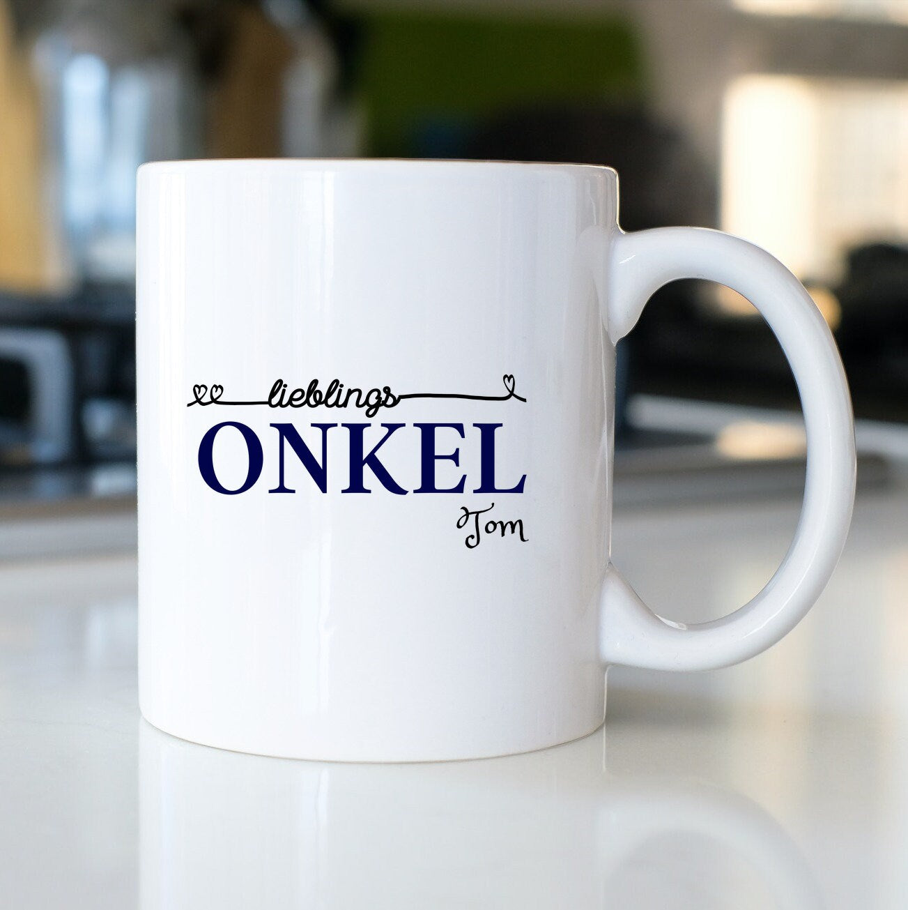 Tasse für den Onkel| Lieblingsonkel Geschenk| personalisierbar mit Namen - GlamourDesign