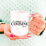 Lade das Bild in den Galerie-Viewer, Tasse für die Cousine| Lieblingscousine Geschenk|personalisierbar mit Namen - GlamourDesign
