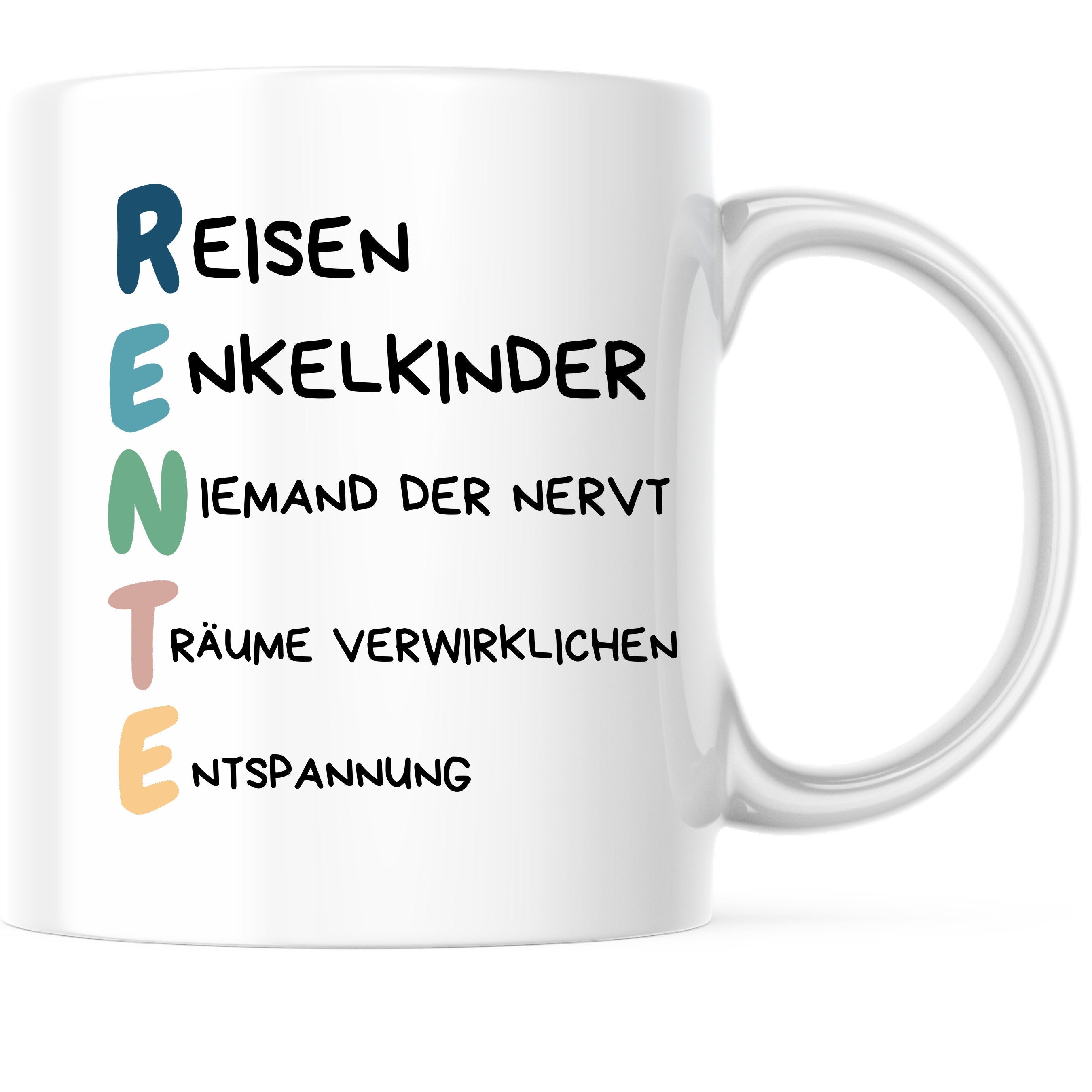 Tasse für werdende Rentner| Rentner Geschenk mit lustigem Spruch - GlamourDesign