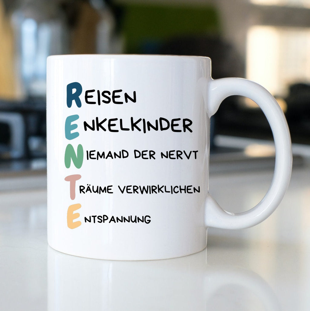 Tasse für werdende Rentner| Rentner Geschenk mit lustigem Spruch - GlamourDesign