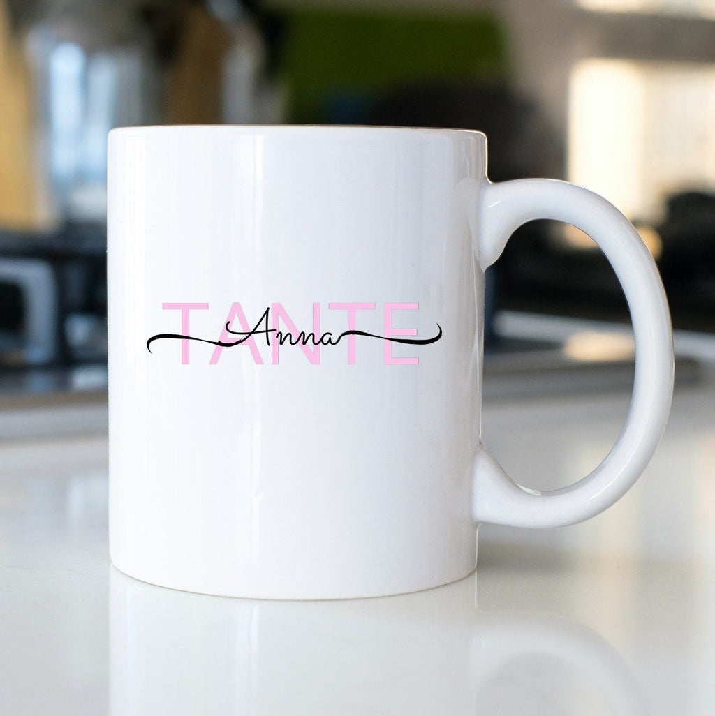 Tasse| Wunschname| Tante - GlamourDesign