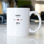 Lade das Bild in den Galerie-Viewer, Tasse für werdenden Opa| Geschenk zur Geburt für den Vater|mit individuellem Geburtsdatum - GlamourDesign
