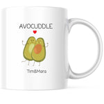 Lade das Bild in den Galerie-Viewer, Tasse für die beste Freundin| Pärchen| mit süßem Motiv| Advocuddle| Avocado| personalisierbar mit Namen - GlamourDesign
