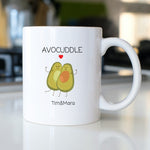 Lade das Bild in den Galerie-Viewer, Tasse für die beste Freundin| Pärchen| mit süßem Motiv| Advocuddle| Avocado| personalisierbar mit Namen - GlamourDesign
