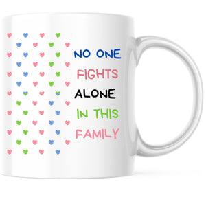 Tasse zur Aufmunterung| Krankenhausbesuch| Keiner Kämpft alleine| Mut| Zuspruch bei Krankheiten - GlamourDesign