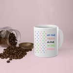 Lade das Bild in den Galerie-Viewer, Tasse zur Aufmunterung| Krankenhausbesuch| Keiner Kämpft alleine| Mut| Zuspruch bei Krankheiten - GlamourDesign

