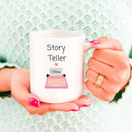 Lade das Bild in den Galerie-Viewer, Tasse als Geschenk für Schreiber| Schriftsteller| Philosophen| mit Schreibmaschinen Motiv - GlamourDesign
