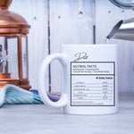 Lade das Bild in den Galerie-Viewer, Tasse für die Mama| Geschenk für die beste Mama der Welt| Nutrial Facts| | Fakten Ernährung| herzliches Motiv| personalisiert mit Namen - GlamourDesign
