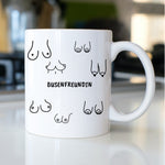 Lade das Bild in den Galerie-Viewer, Tasse für die beste Freundin| Busenfreunde | witziges Geschenk| Geburtstagsgeschenk - GlamourDesign
