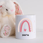 Lade das Bild in den Galerie-Viewer, Spardose| Regenbogen-Motiv| Personalisierbar mit Namen - GlamourDesign
