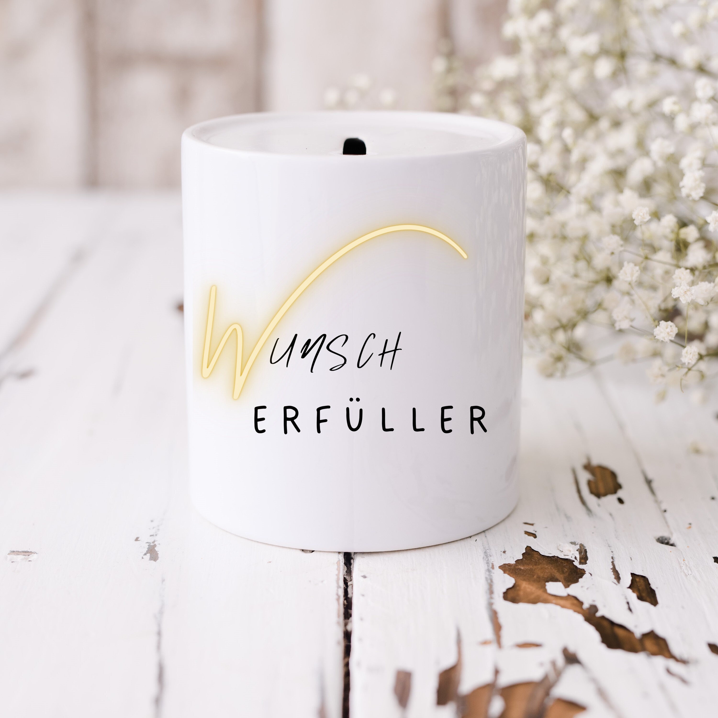 Spardose | Wunscherfüller| Sparbüchse - GlamourDesign