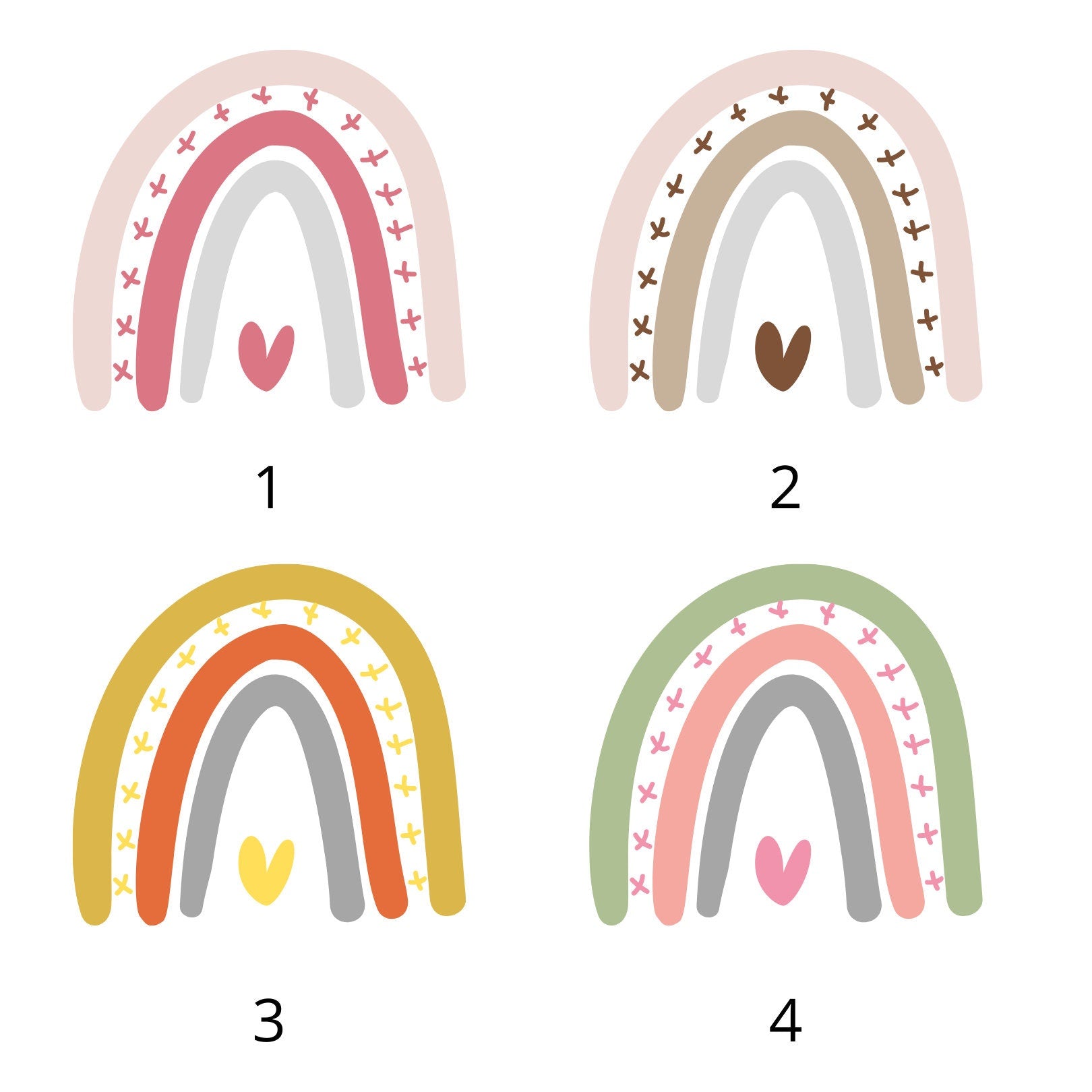 Spardose| Regenbogen-Motiv| Personalisierbar mit Namen - GlamourDesign