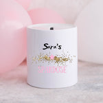 Lade das Bild in den Galerie-Viewer, Spardose | Sparbüchse für Kinder| Personalisierbar mit Namen | Mädchen| Jungen - GlamourDesign
