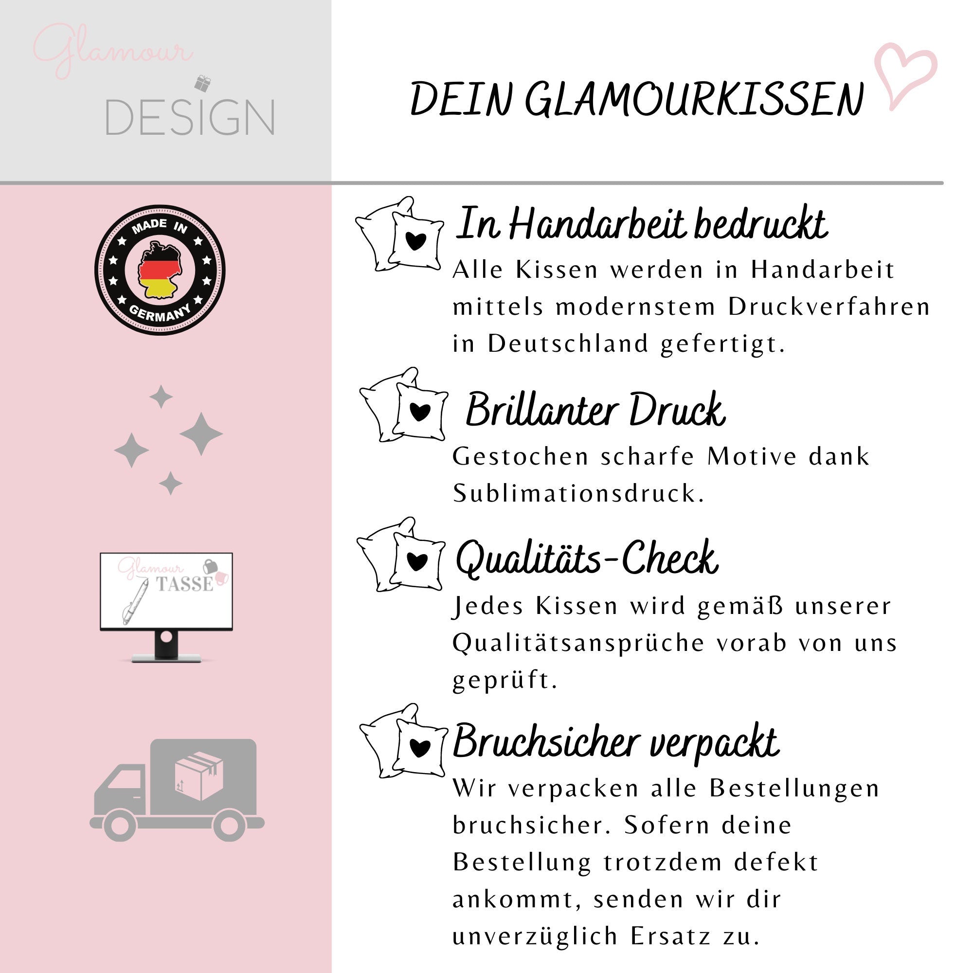 Personalisierbarer Kissenbezug| Kissen| Regenbogen mit Namen| Namenskissen - GlamourDesign