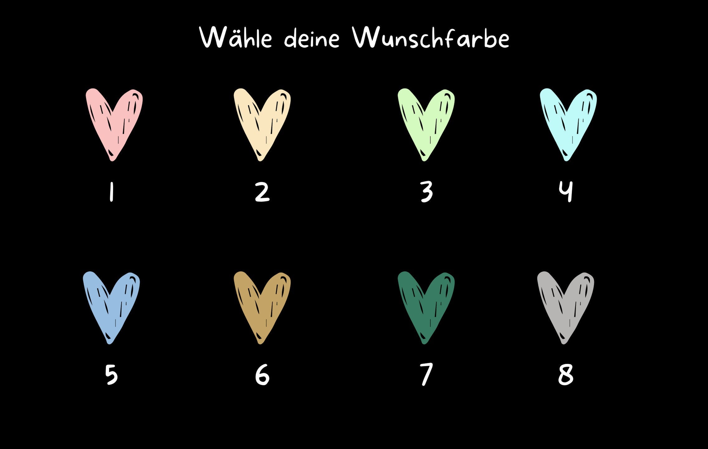 Fußmatte | personalisierbar mit Familien-&Vornamen| Herzen| bis zu 6 Vornamen | Indoor - GlamourDesign