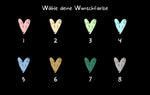 Lade das Bild in den Galerie-Viewer, Fußmatte | personalisierbar mit Familien-&amp;Vornamen| Herzen| bis zu 6 Vornamen | Indoor - GlamourDesign
