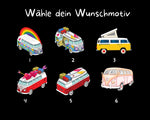 Lade das Bild in den Galerie-Viewer, Fußmatte | verschiedene Campermodelle| personalisierbar mit Vornamen| rutschfest &amp; waschbar | Indoor - GlamourDesign
