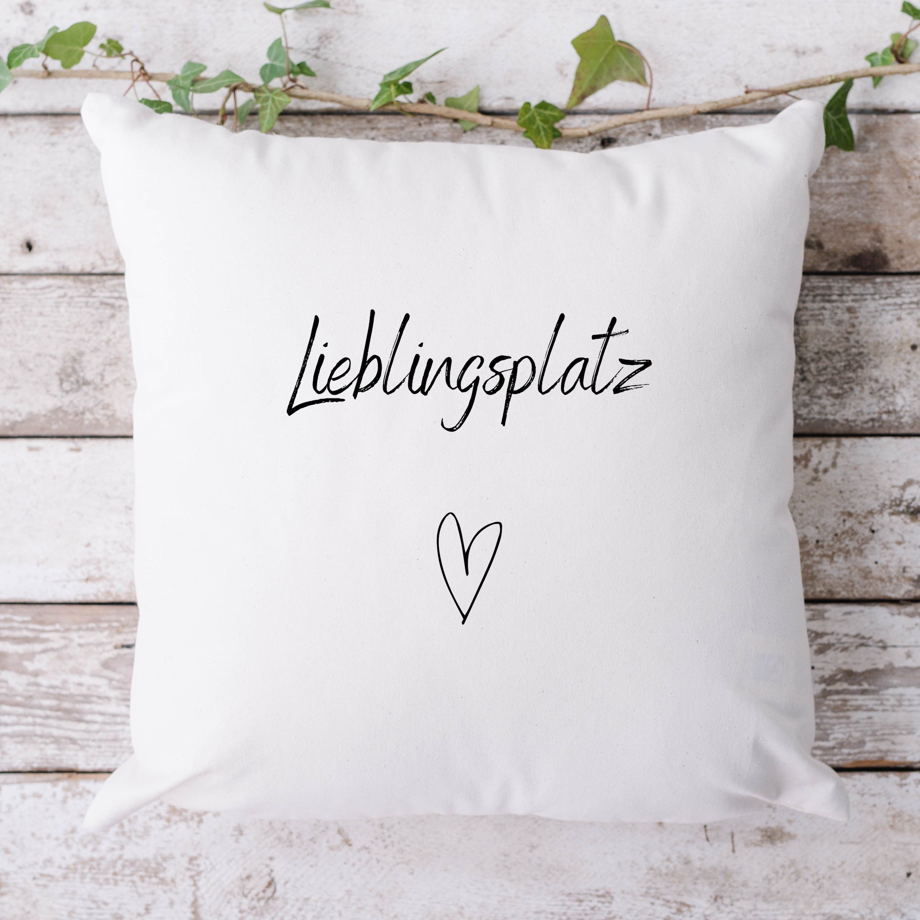 Kissen |Kissenbezug| Lieblingsplatz| Deko Wohnzimmer| Schlafzimmer - GlamourDesign