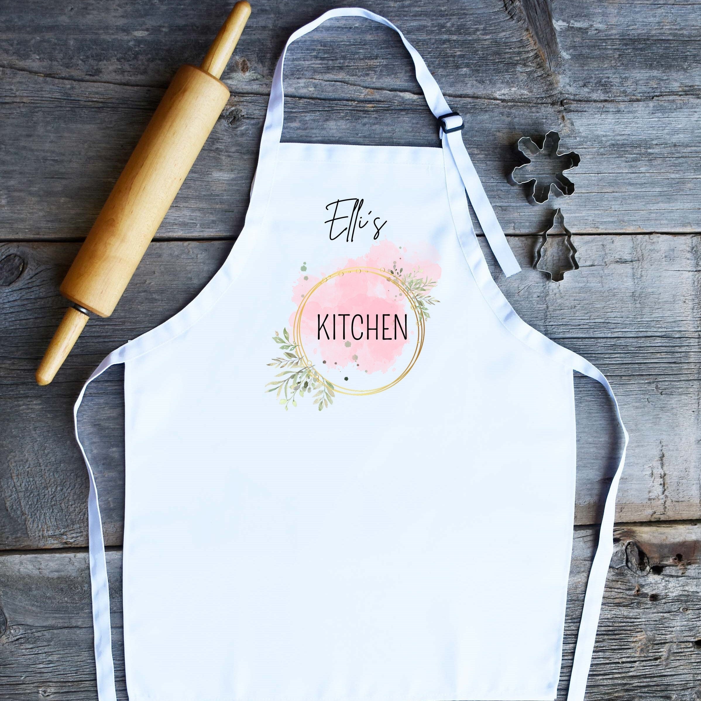 Kochschürze| Backschürze| Schürze| personalisiert mit Namen - GlamourDesign