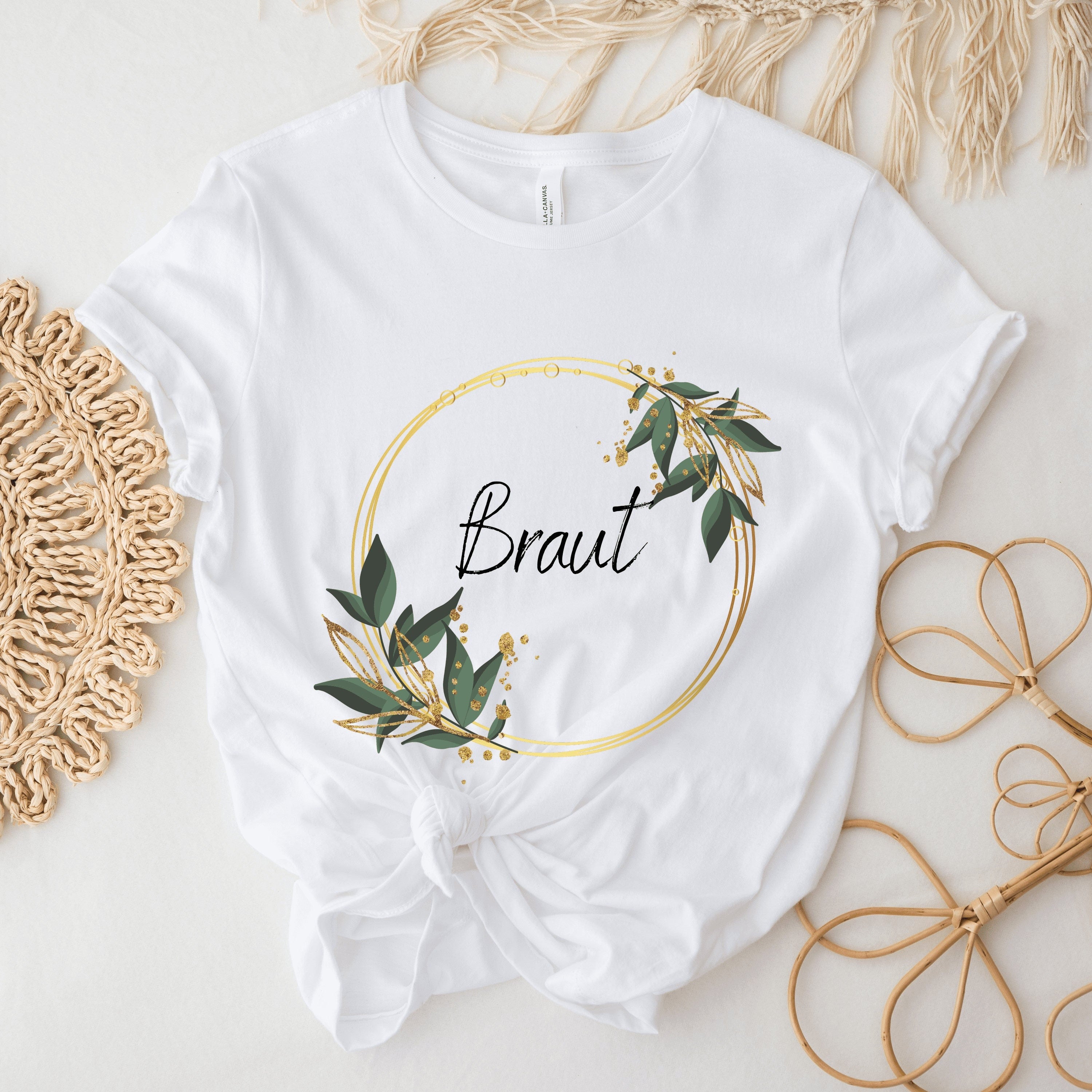 JGA T-Shirt| Braut| Junggesellinnenabschied| Brautgeschenk| Bride to be| Boho| Geschenkidee - GlamourDesign