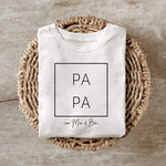 Lade das Bild in den Galerie-Viewer, Papa T-Shirt| personalisiert mit Namen| Geschenk| Vatertag| Geburtstag| Geburt| Kinder| grafisch| Set-Möglichkeit - GlamourDesign
