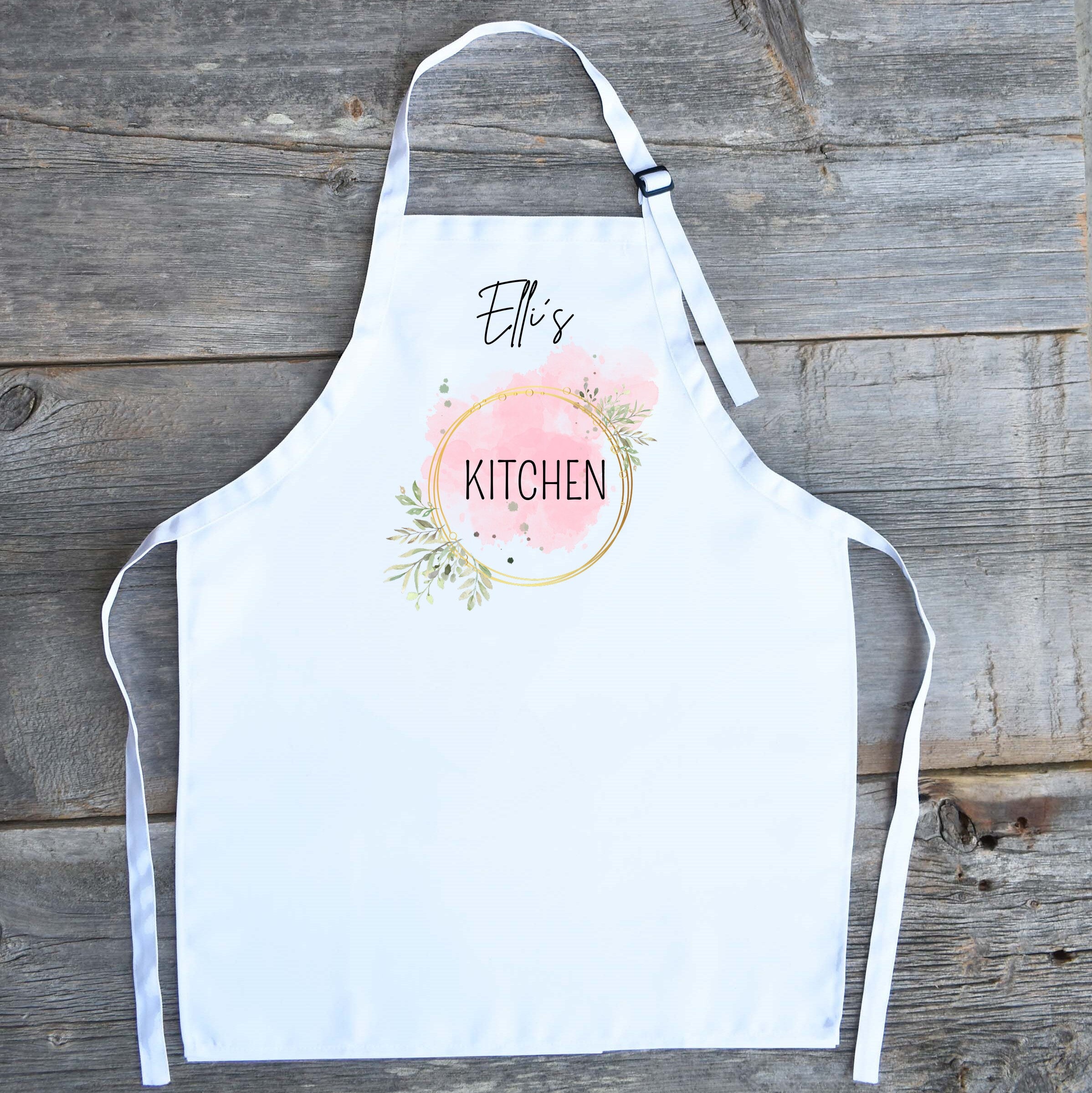 Kochschürze| Backschürze| Schürze| personalisiert mit Namen - GlamourDesign