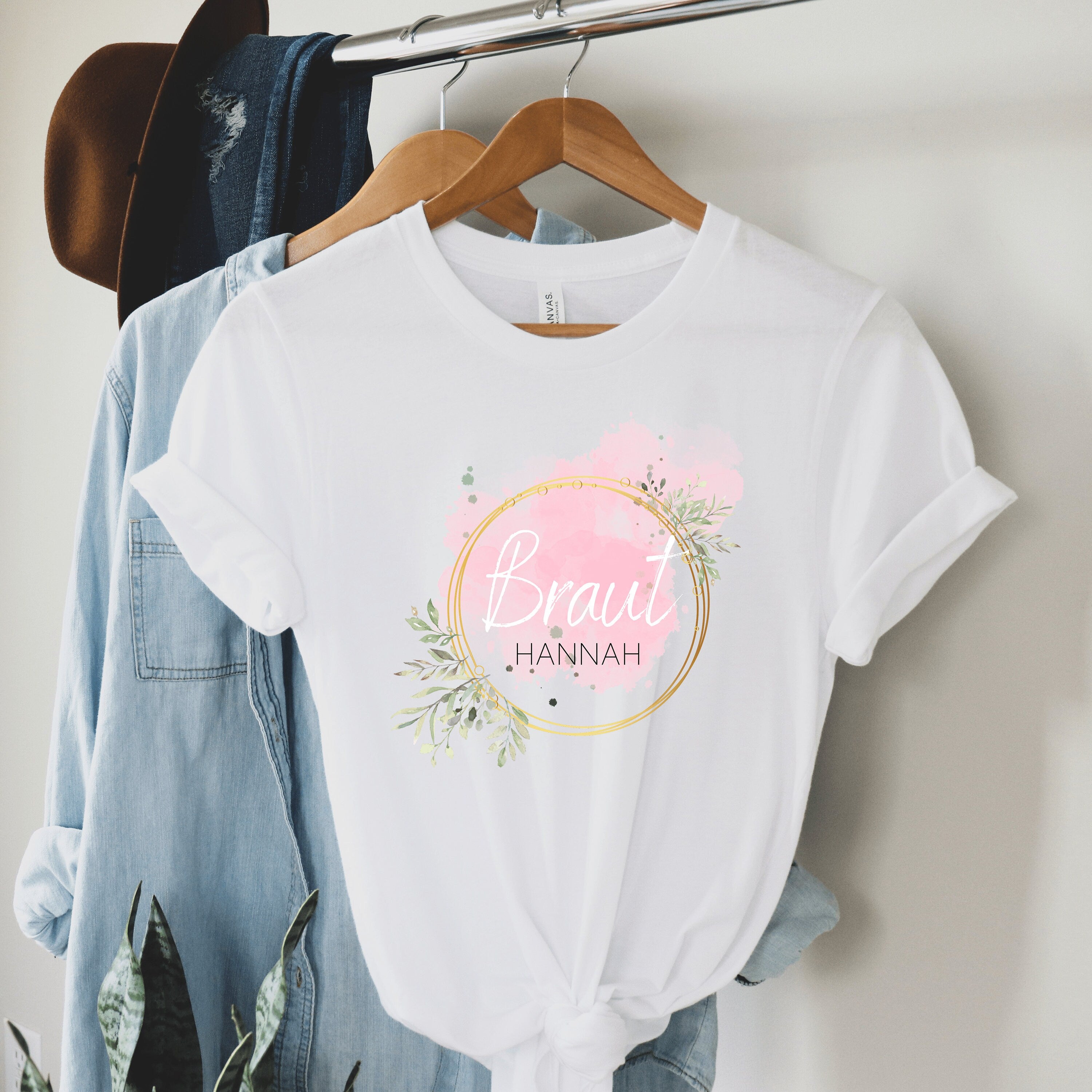 JGA T-Shirt| Braut| Team Braut| Junggesellinnenabschied| Brautgeschenk| Bride to be| Geschenkidee - GlamourDesign