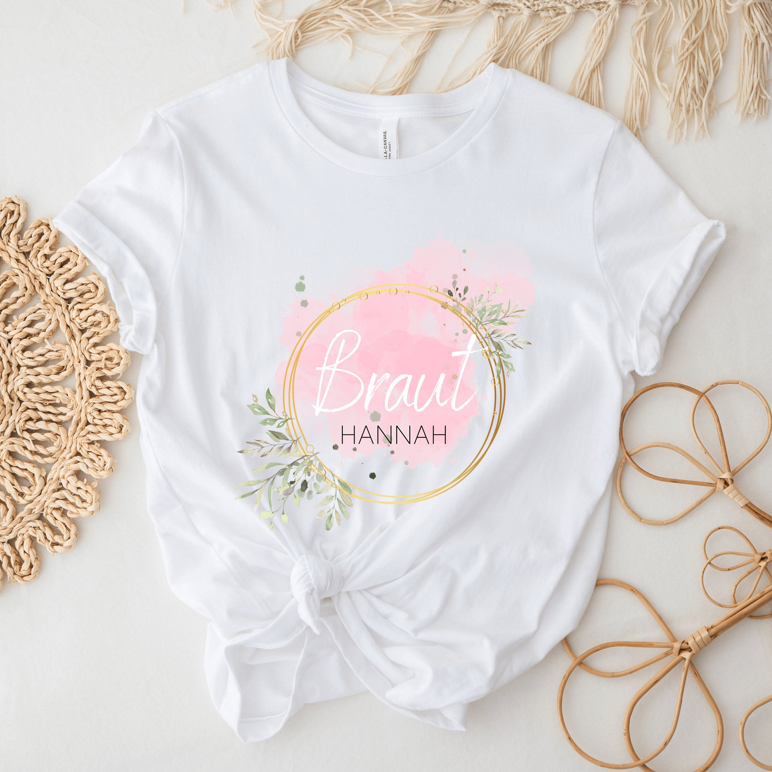 JGA T-Shirt| Braut| Team Braut| Junggesellinnenabschied| Brautgeschenk| Bride to be| Geschenkidee - GlamourDesign