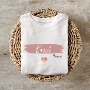 JGA T-Shirt| Braut| Team Braut| Junggesellinnenabschied| Brautgeschenk| Bride to be| Geschenkidee - GlamourDesign