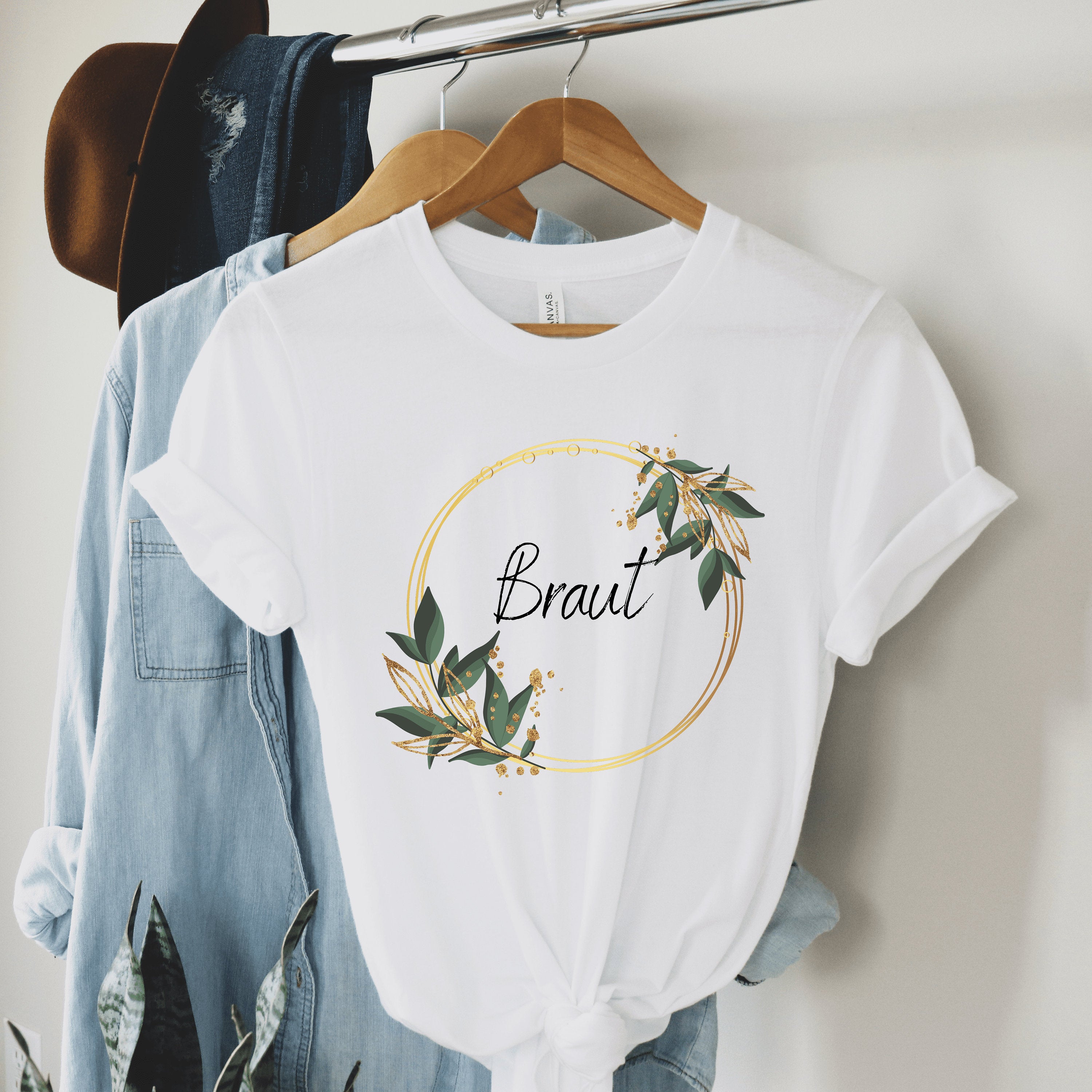 JGA T-Shirt| Braut| Junggesellinnenabschied| Brautgeschenk| Bride to be| Boho| Geschenkidee - GlamourDesign