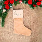 Lade das Bild in den Galerie-Viewer, Personalisierter Nikolausstiefel mit Namen | Weihnachtsdesign | Nikolausstrumpf | Weihnachtsstrumpf |Weihnachtsgeschenk - GlamourDesign
