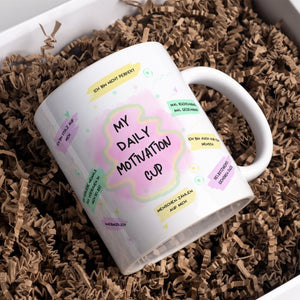 Tasse für tägliche Motivation | My dailymotivation Cup | - GlamourDesign