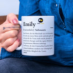 Lade das Bild in den Galerie-Viewer, Mitarbeitergeschenk mit Namen | Personalisierbare Tasse | Logo - GlamourDesign

